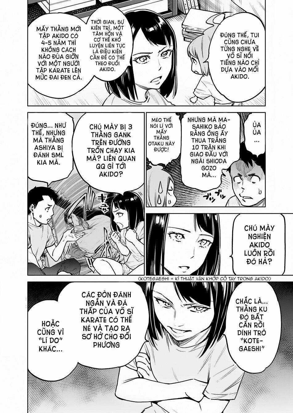 Nhập Vào Thân Xác Của Nữ Sinh Trung Học Karate Chapter 6 trang 18