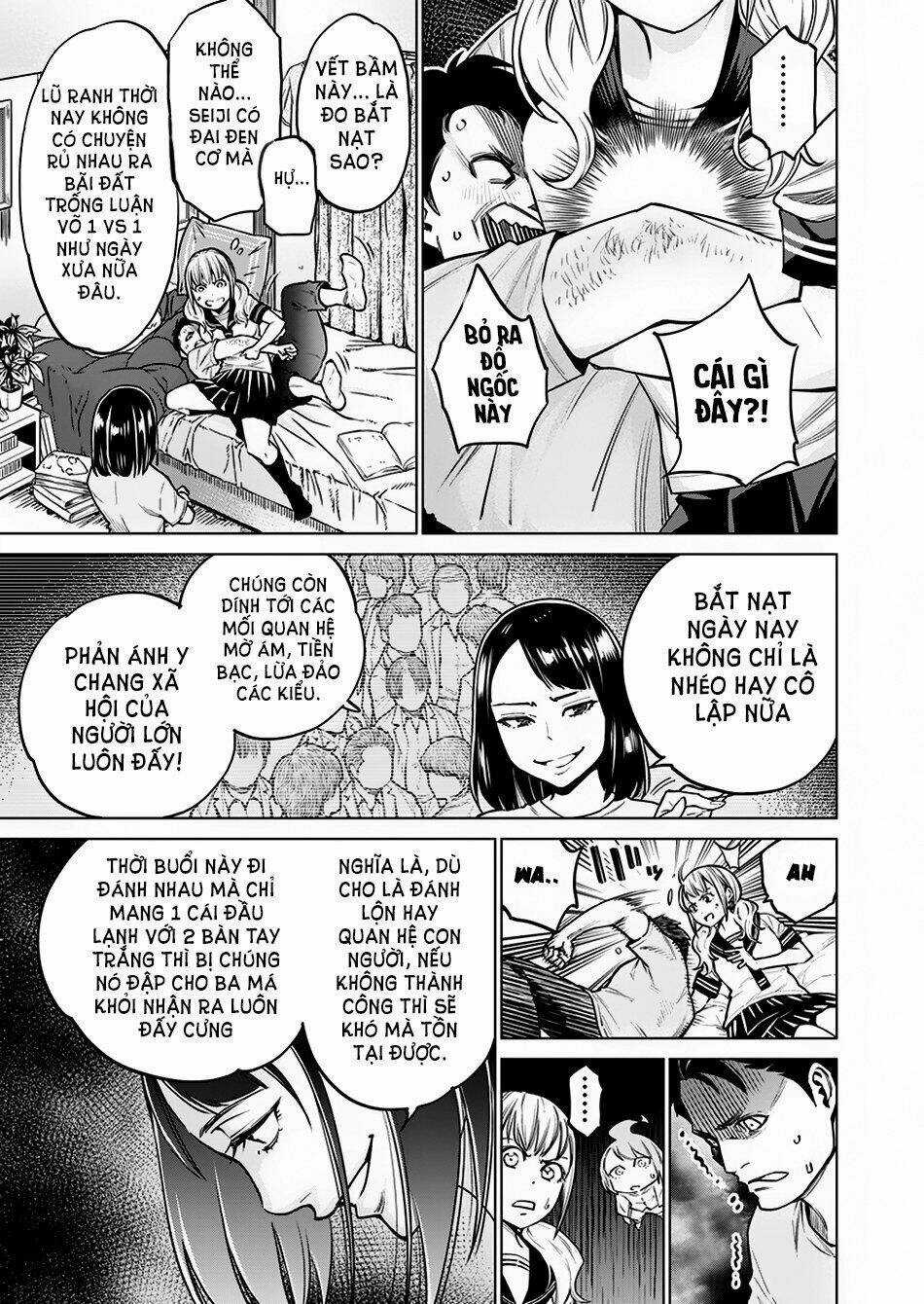 Nhập Vào Thân Xác Của Nữ Sinh Trung Học Karate Chapter 6 trang 5