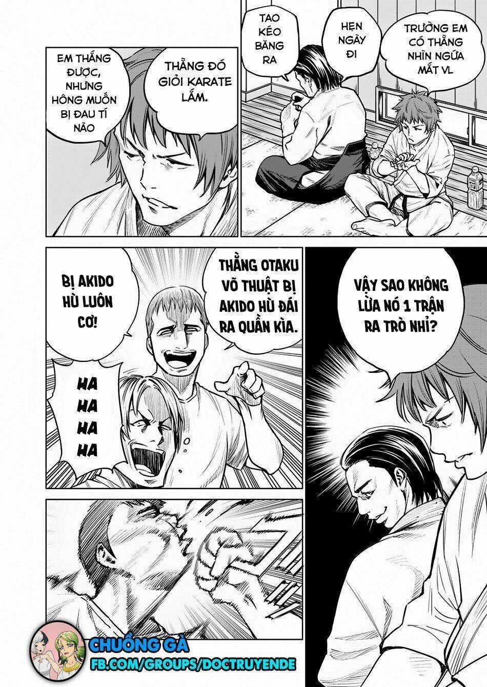 Nhập Vào Thân Xác Của Nữ Sinh Trung Học Karate Chapter 7 trang 16