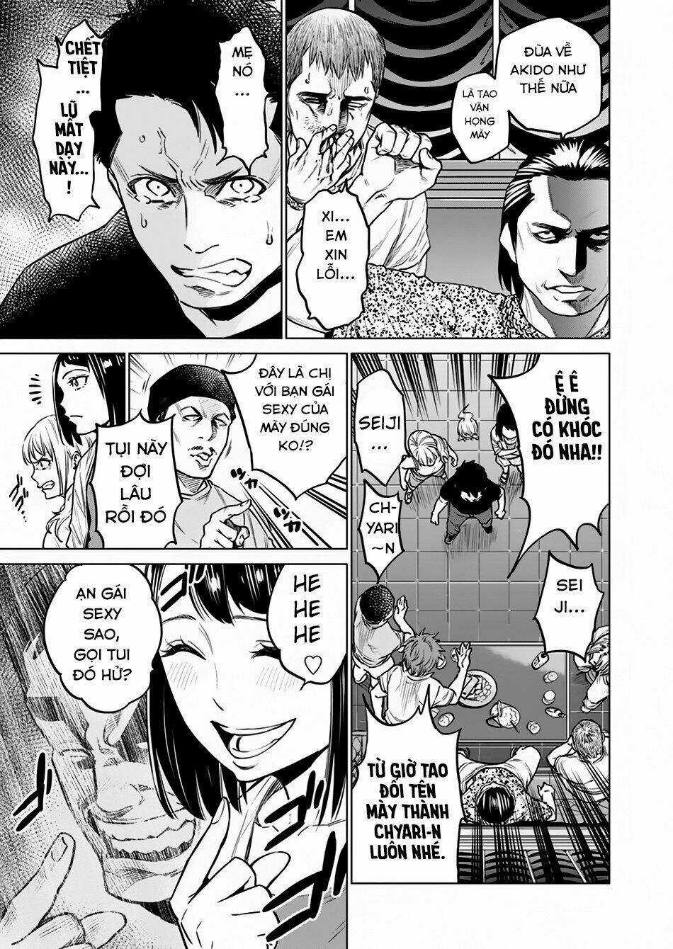 Nhập Vào Thân Xác Của Nữ Sinh Trung Học Karate Chapter 7 trang 17