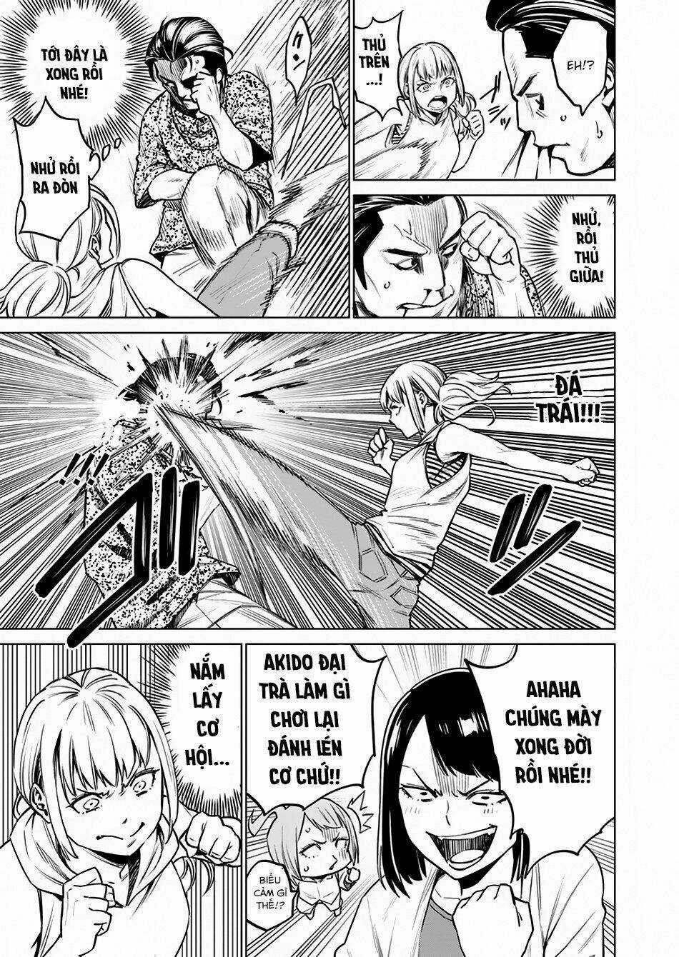 Nhập Vào Thân Xác Của Nữ Sinh Trung Học Karate Chapter 7 trang 29