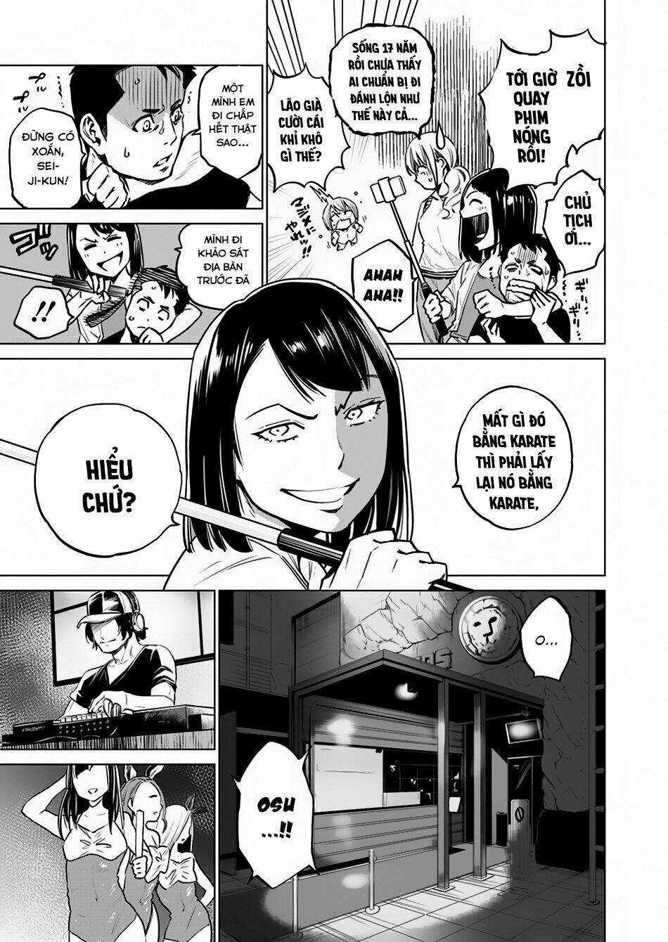 Nhập Vào Thân Xác Của Nữ Sinh Trung Học Karate Chapter 7 trang 7