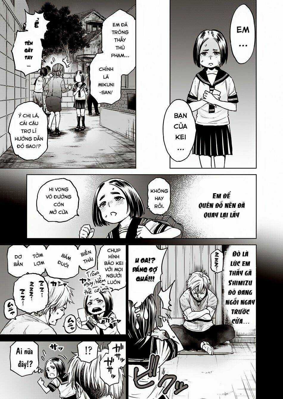 Nhập Vào Thân Xác Của Nữ Sinh Trung Học Karate Chapter 8 trang 13