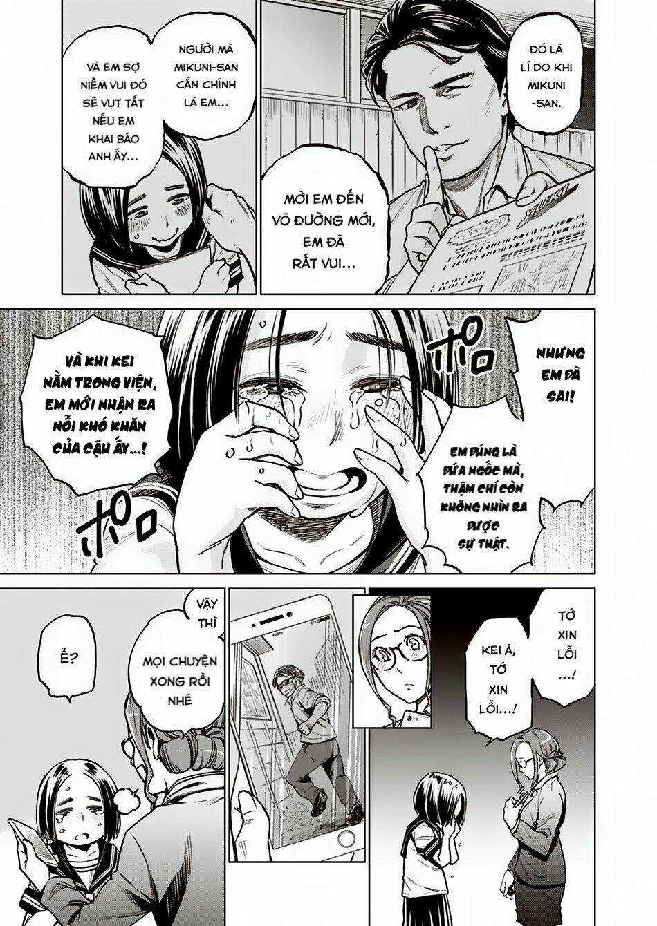 Nhập Vào Thân Xác Của Nữ Sinh Trung Học Karate Chapter 8 trang 15