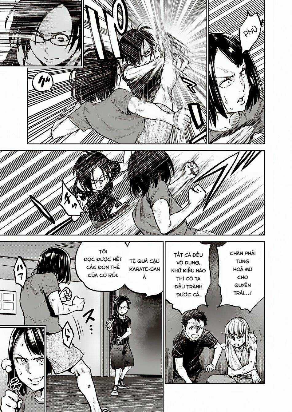 Nhập Vào Thân Xác Của Nữ Sinh Trung Học Karate Chapter 8 trang 17