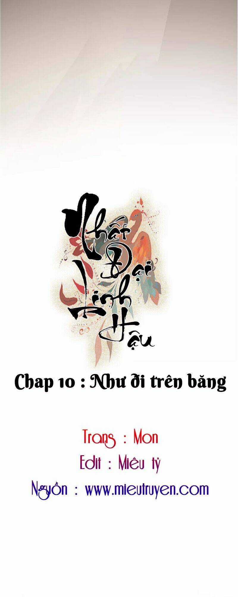 Nhất Đại Linh Hậu Chapter 10 trang 3