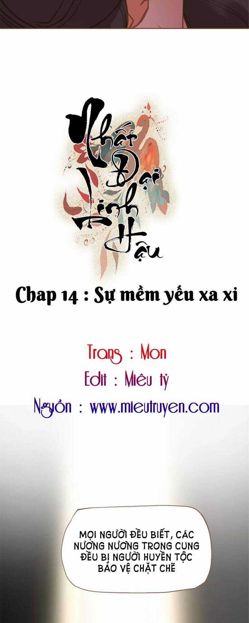 Nhất Đại Linh Hậu Chapter 14 trang 4