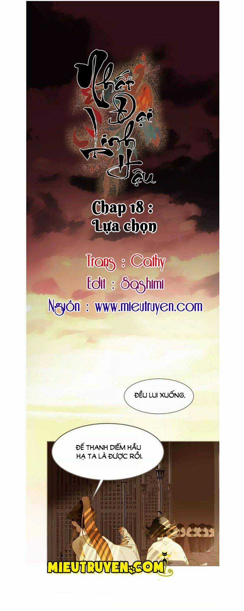 Nhất Đại Linh Hậu Chapter 18 trang 0