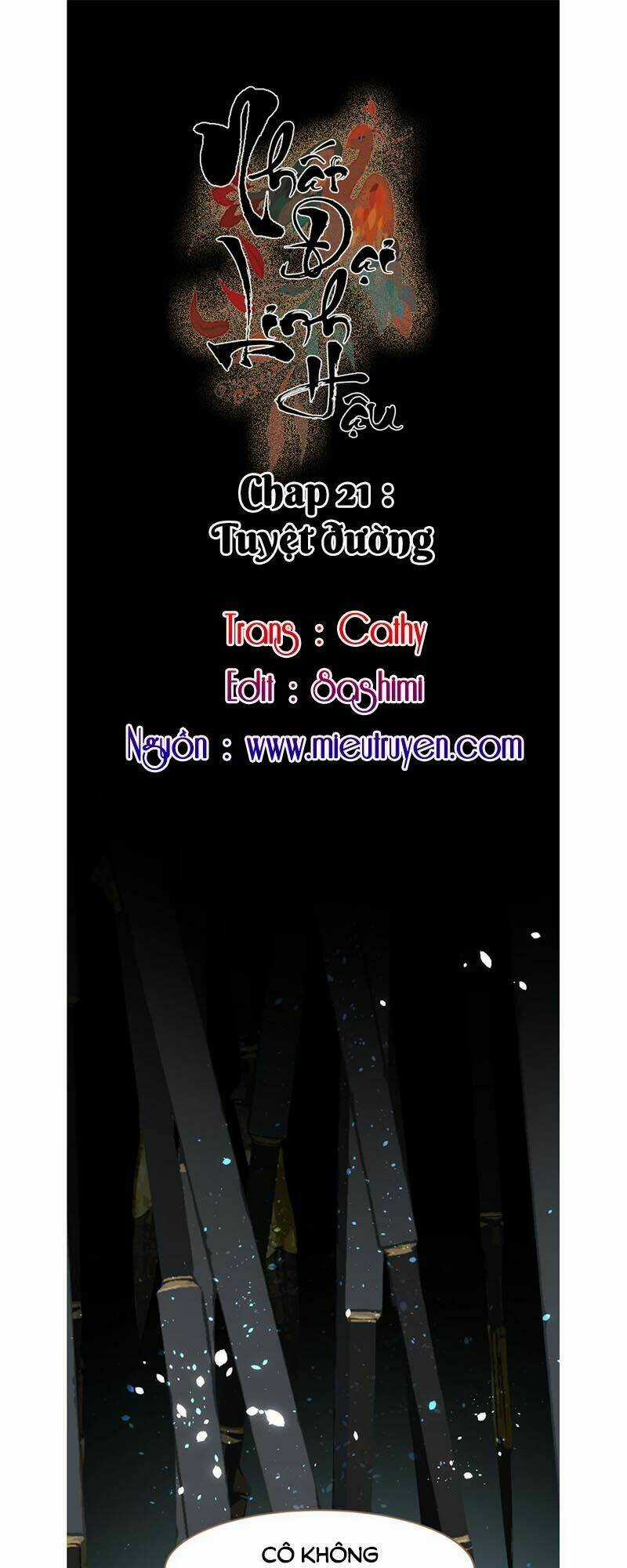Nhất Đại Linh Hậu Chapter 21 trang 0