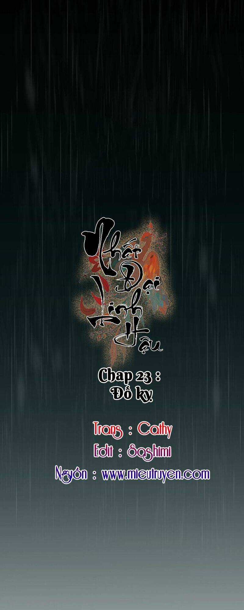 Nhất Đại Linh Hậu Chapter 23 trang 0