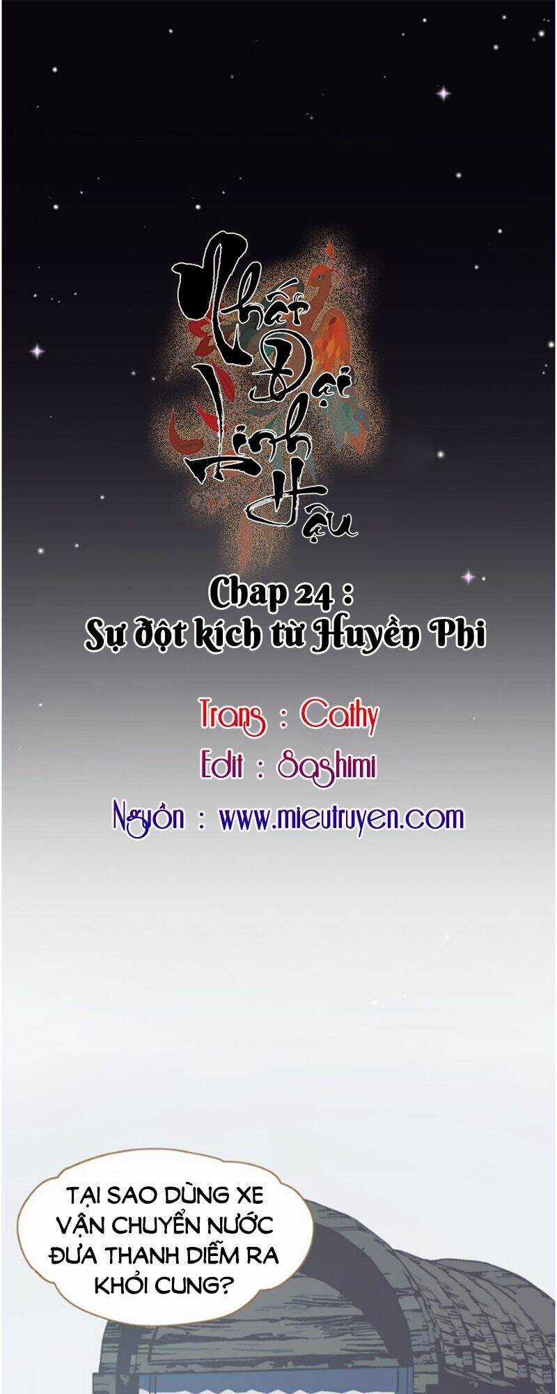 Nhất Đại Linh Hậu Chapter 24 trang 0