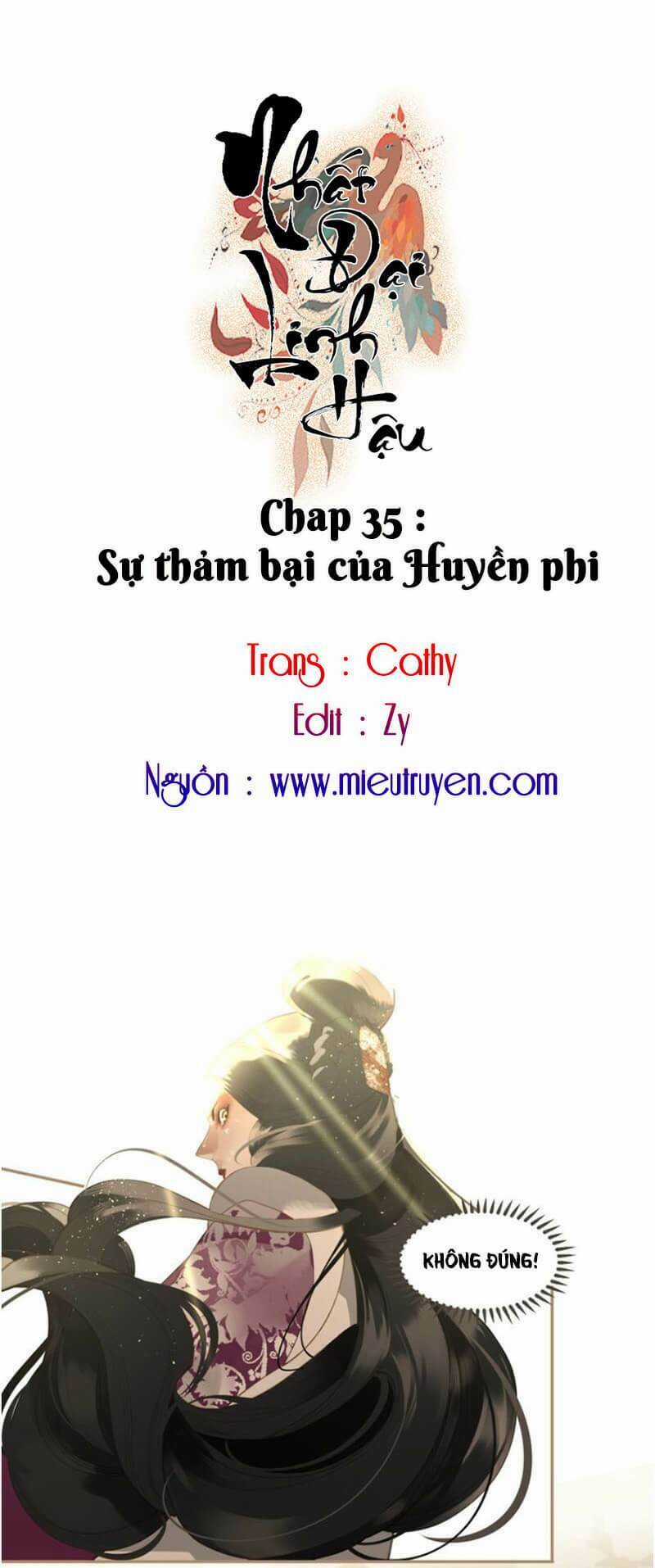 Nhất Đại Linh Hậu Chapter 35 trang 0