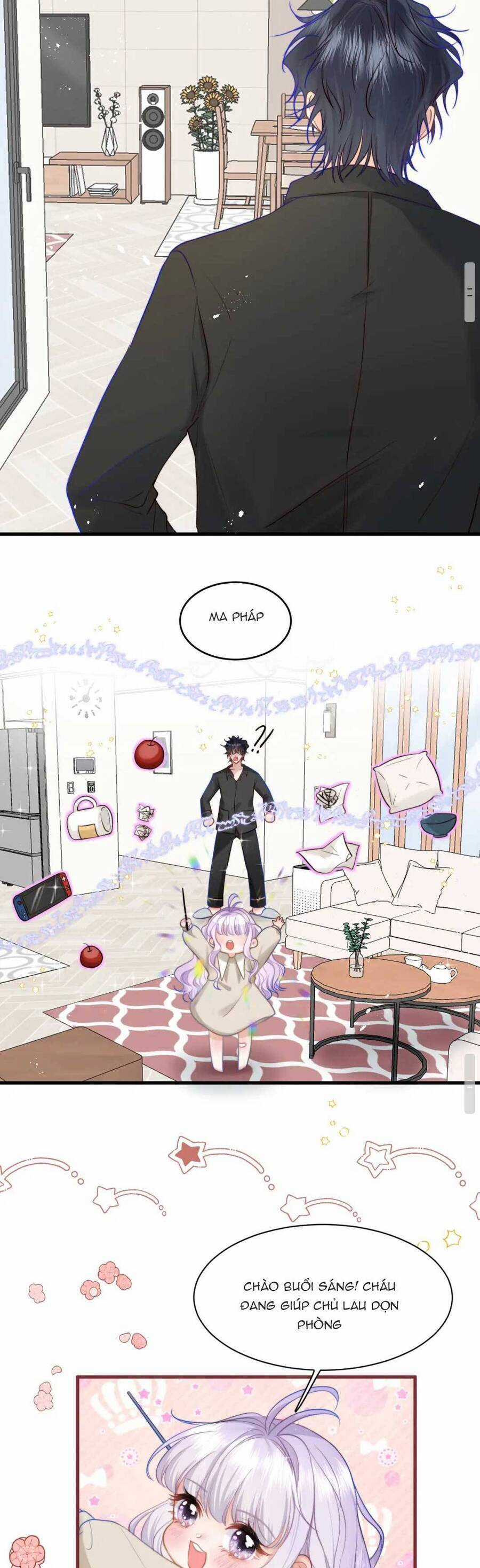 Nhặt Được Cô Phù Thủy Nhỏ Giờ Phải Làm Sao Đây? Chapter 5 trang 9