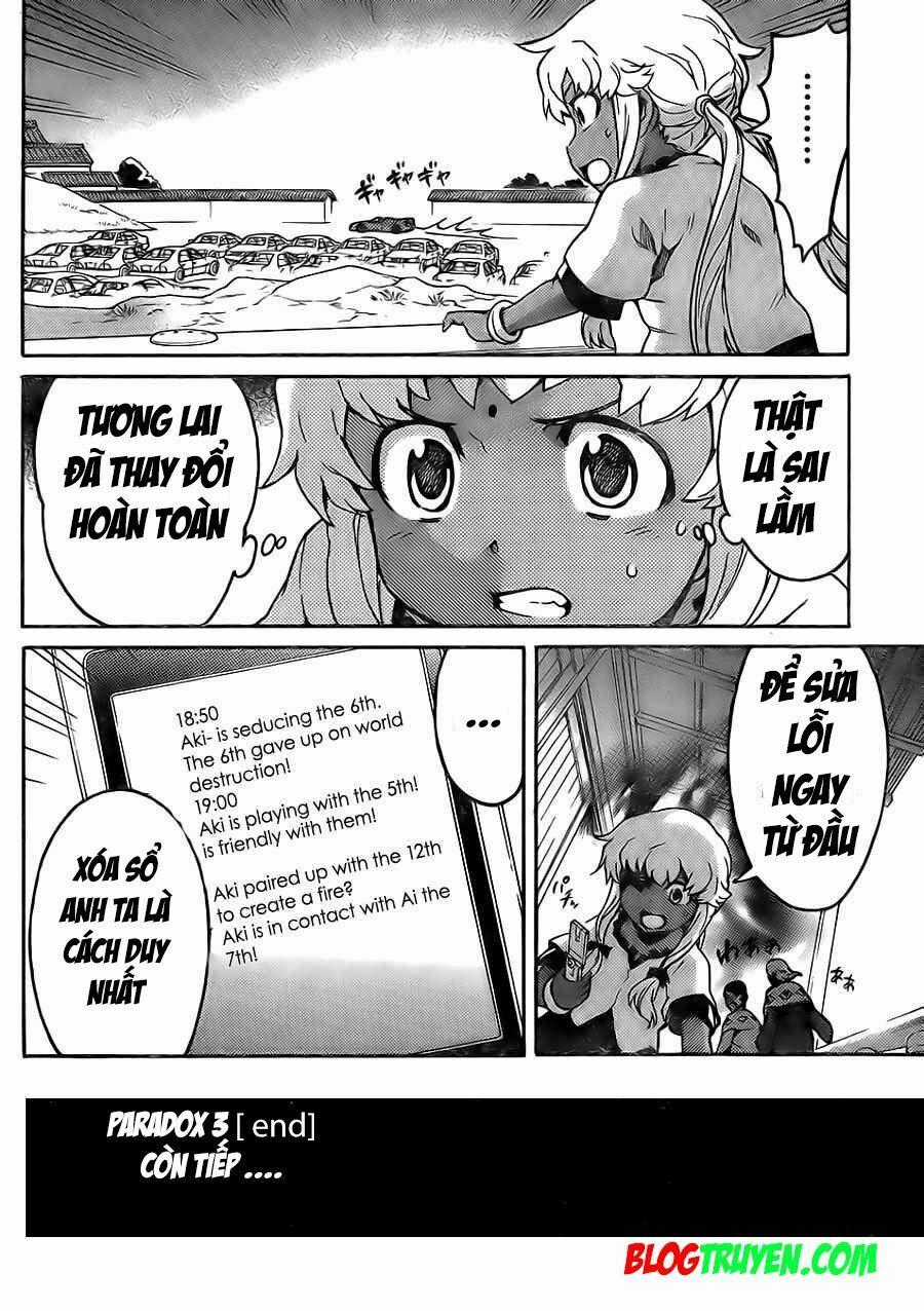 Nhật Kí Tương Lai Ngoại Truyện: Paradox Chapter 3 trang 31