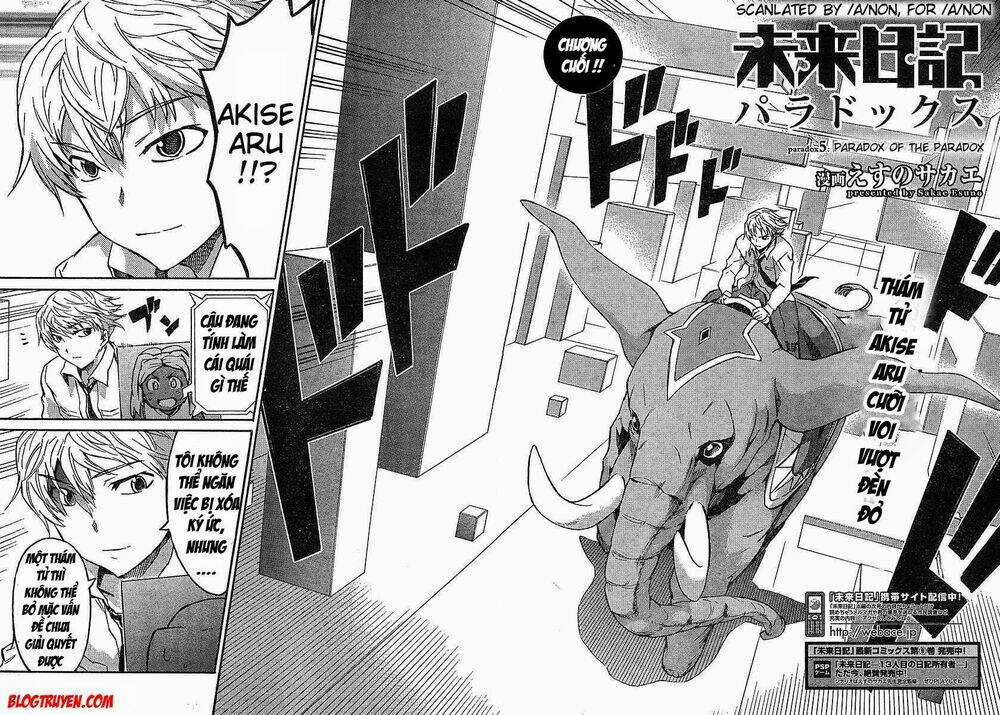 Nhật Kí Tương Lai Ngoại Truyện: Paradox Chapter 5 trang 4