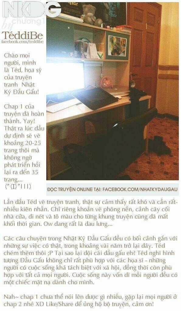 Nhật Ký Đầu Gấu Chapter 1 trang 35