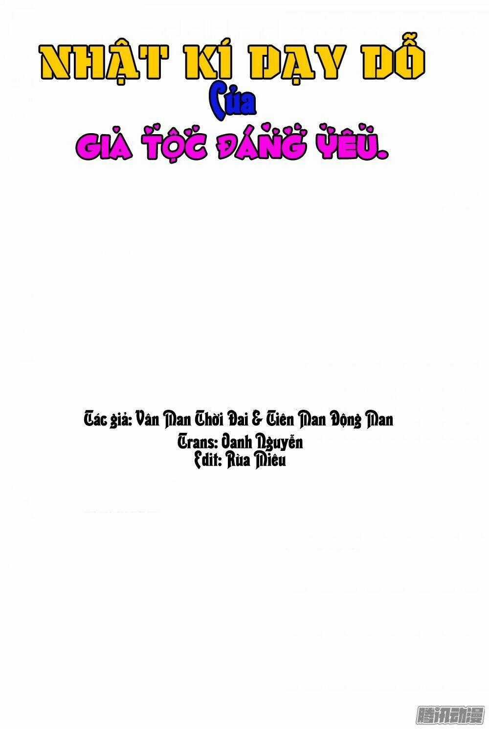 Nhật Ký Dạy Dỗ Của Gia Tộc Đáng Yêu Chapter 50 trang 0