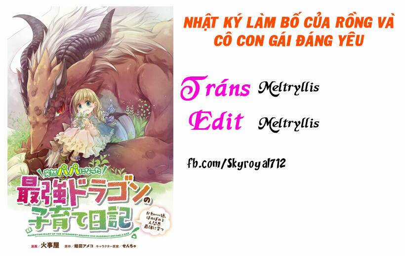 Nhật Ký Làm Bố Của Rồng Và Cô Con Gái Đáng Yêu Chapter 1 trang 23