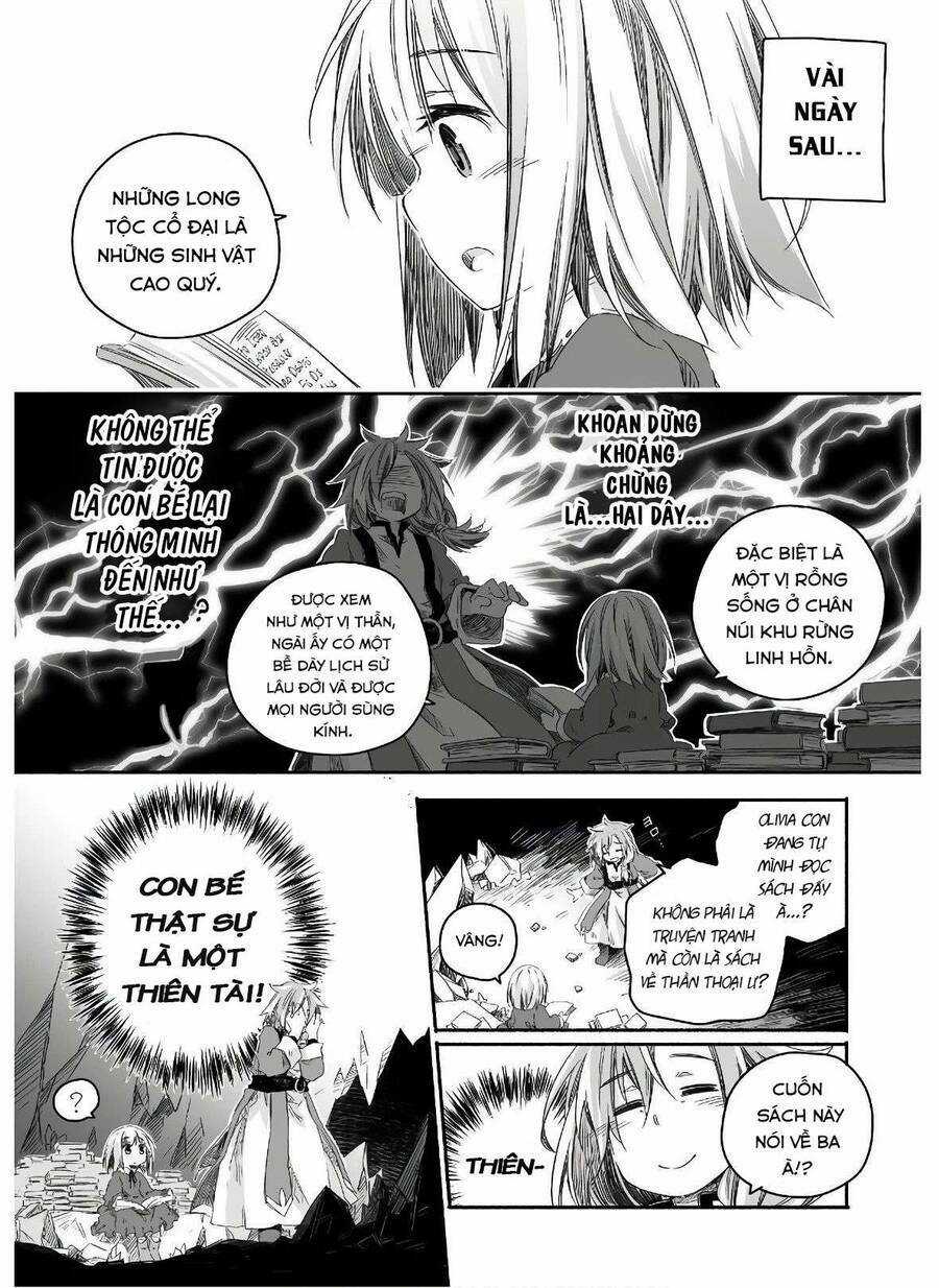 Nhật Ký Làm Bố Của Rồng Và Cô Con Gái Đáng Yêu Chapter 2 trang 9