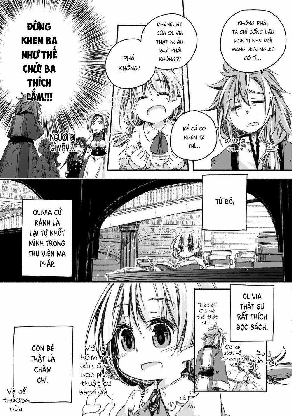 Nhật Ký Làm Bố Của Rồng Và Cô Con Gái Đáng Yêu Chapter 5 trang 5