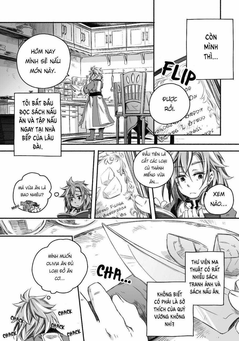 Nhật Ký Làm Bố Của Rồng Và Cô Con Gái Đáng Yêu Chapter 5 trang 6