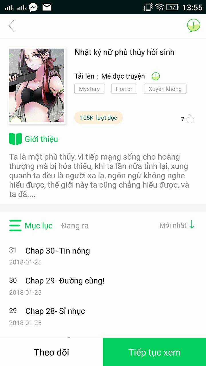 Nhật Ký Nữ Phù Thủy Hồi Sinh Chapter 19 trang 24