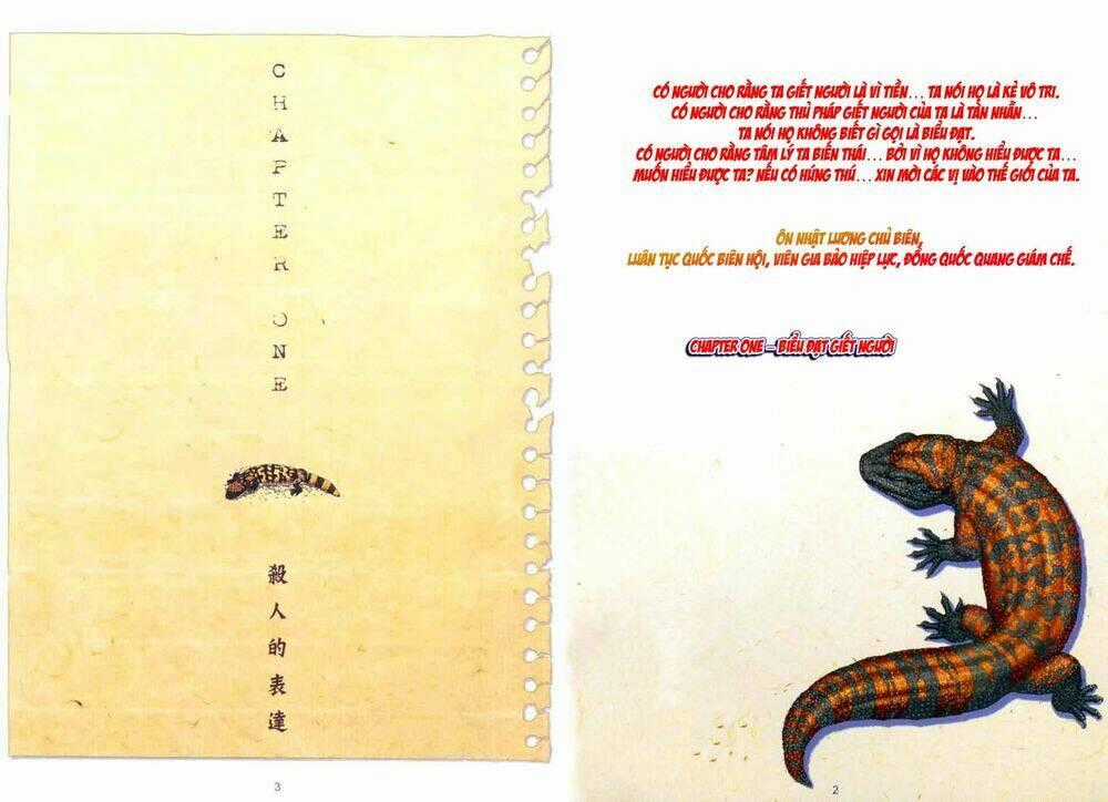 Nhật Ký Sát Thủ Chapter 1 trang 0