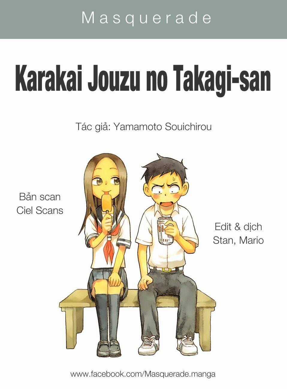 Nhất Quỷ Nhì Ma, Thứ Ba Takagi Chapter 12 trang 0