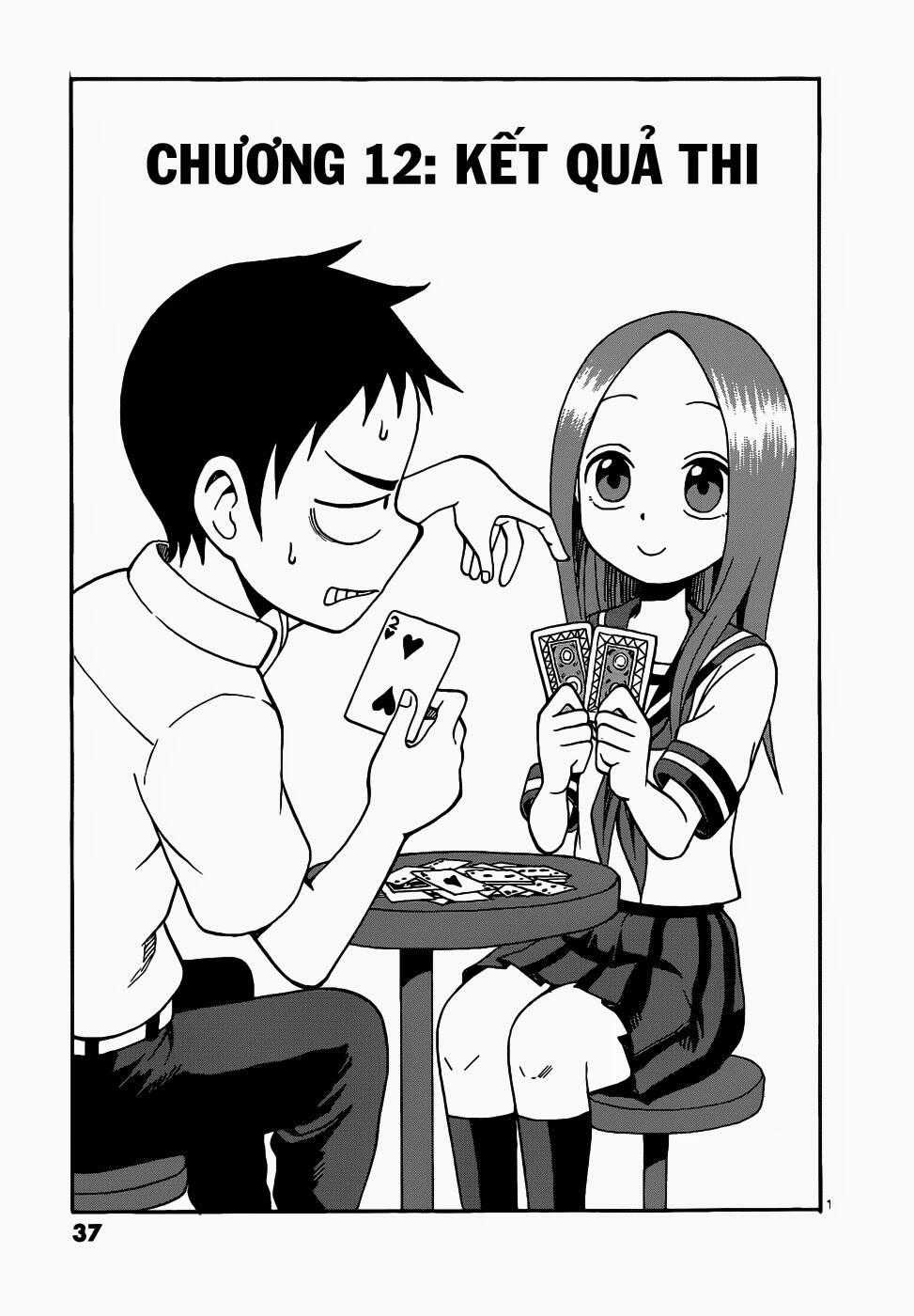 Nhất Quỷ Nhì Ma, Thứ Ba Takagi Chapter 12 trang 1