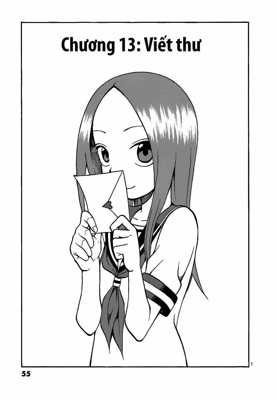 Nhất Quỷ Nhì Ma, Thứ Ba Takagi Chapter 13 trang 1