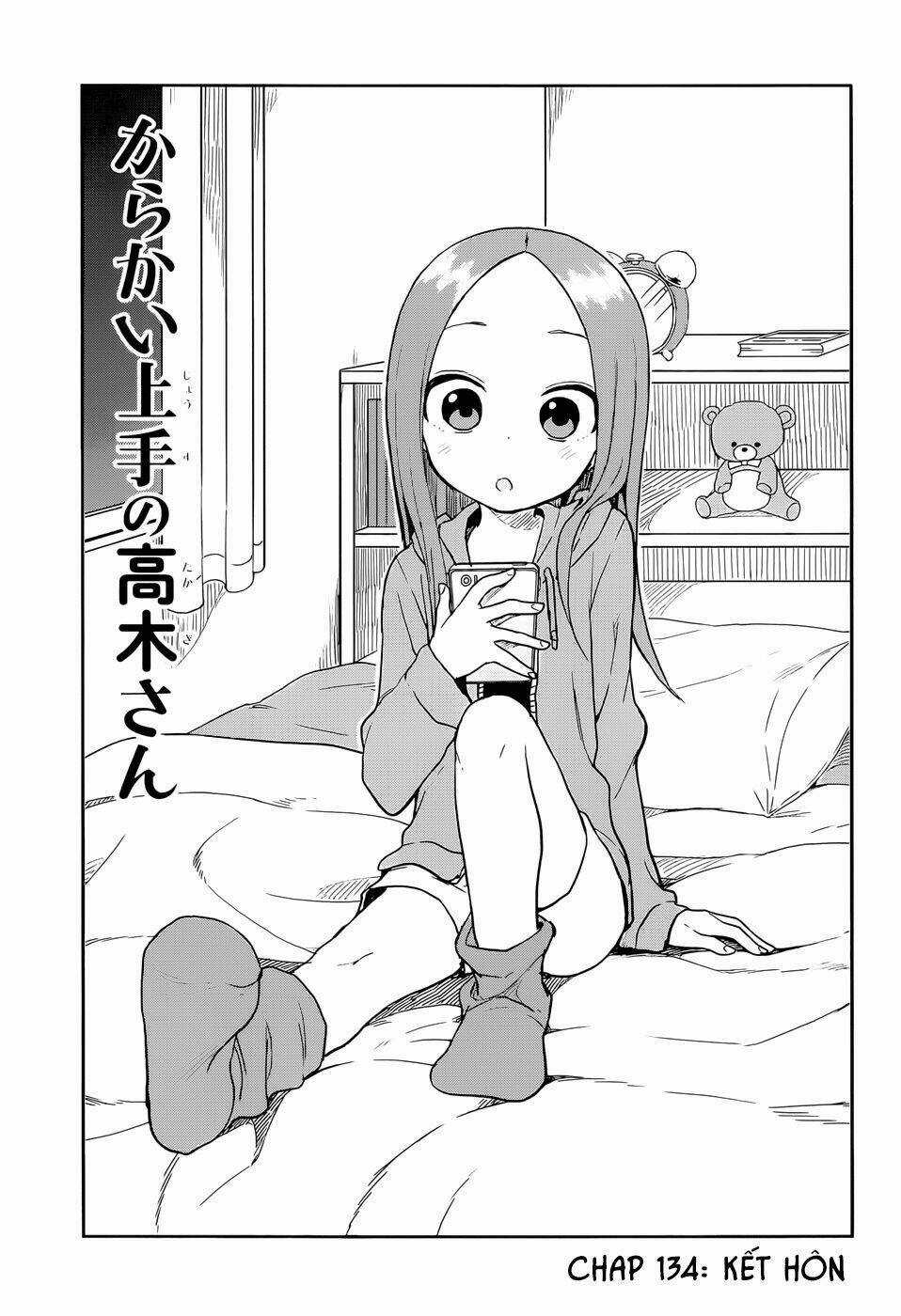 Nhất Quỷ Nhì Ma, Thứ Ba Takagi Chapter 134 trang 0