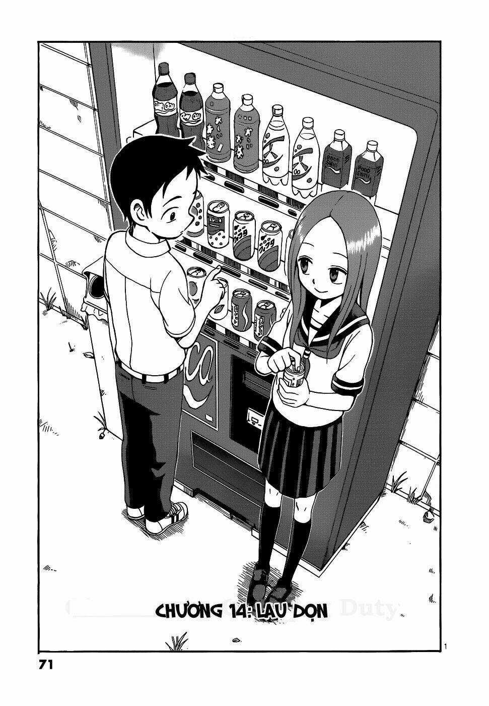 Nhất Quỷ Nhì Ma, Thứ Ba Takagi Chapter 14 trang 0