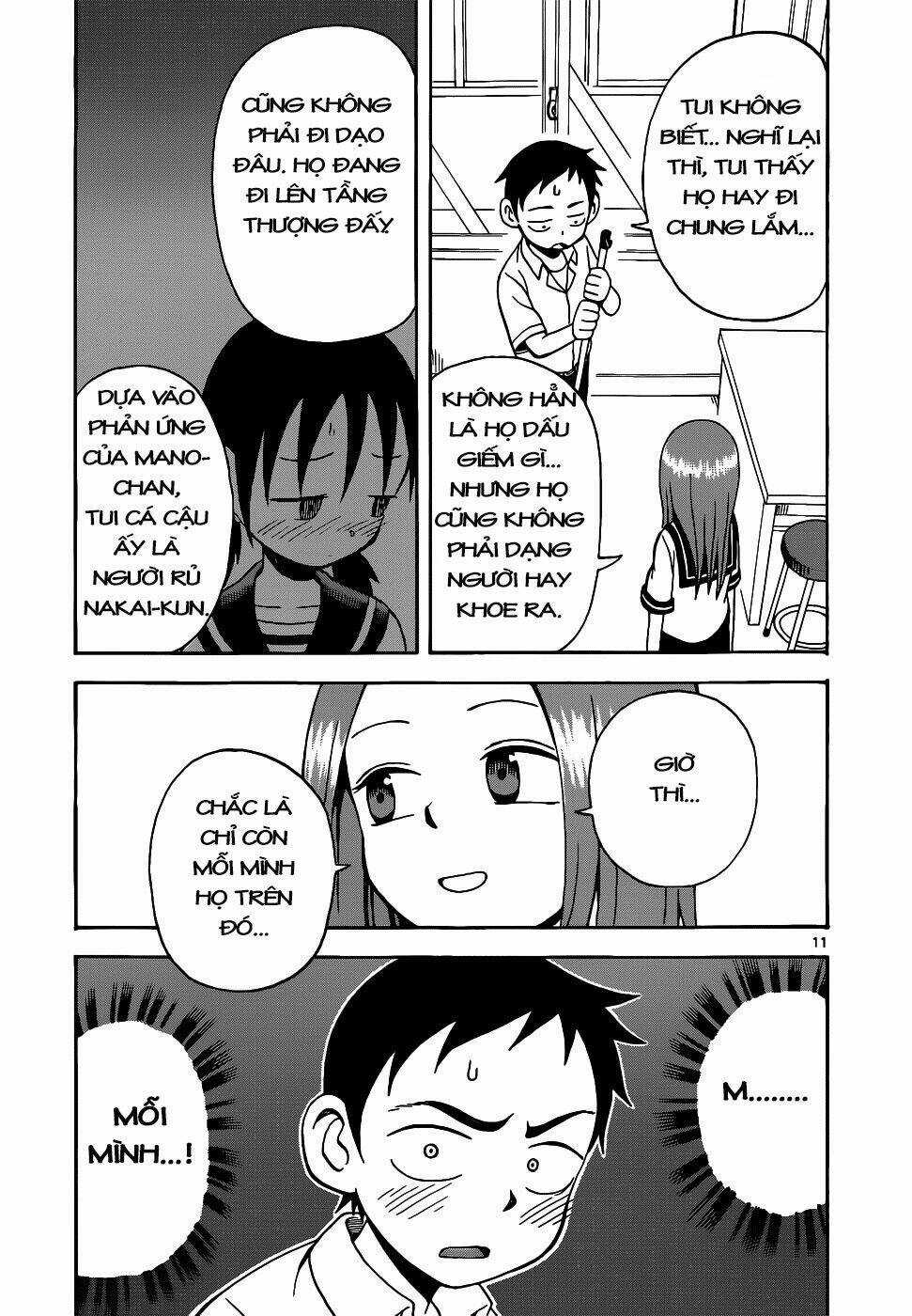 Nhất Quỷ Nhì Ma, Thứ Ba Takagi Chapter 14 trang 10