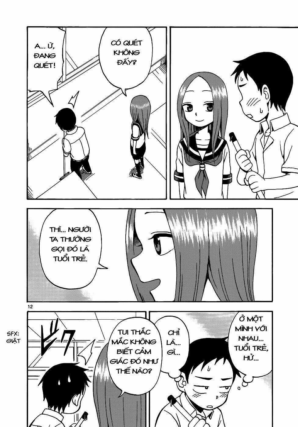 Nhất Quỷ Nhì Ma, Thứ Ba Takagi Chapter 14 trang 11