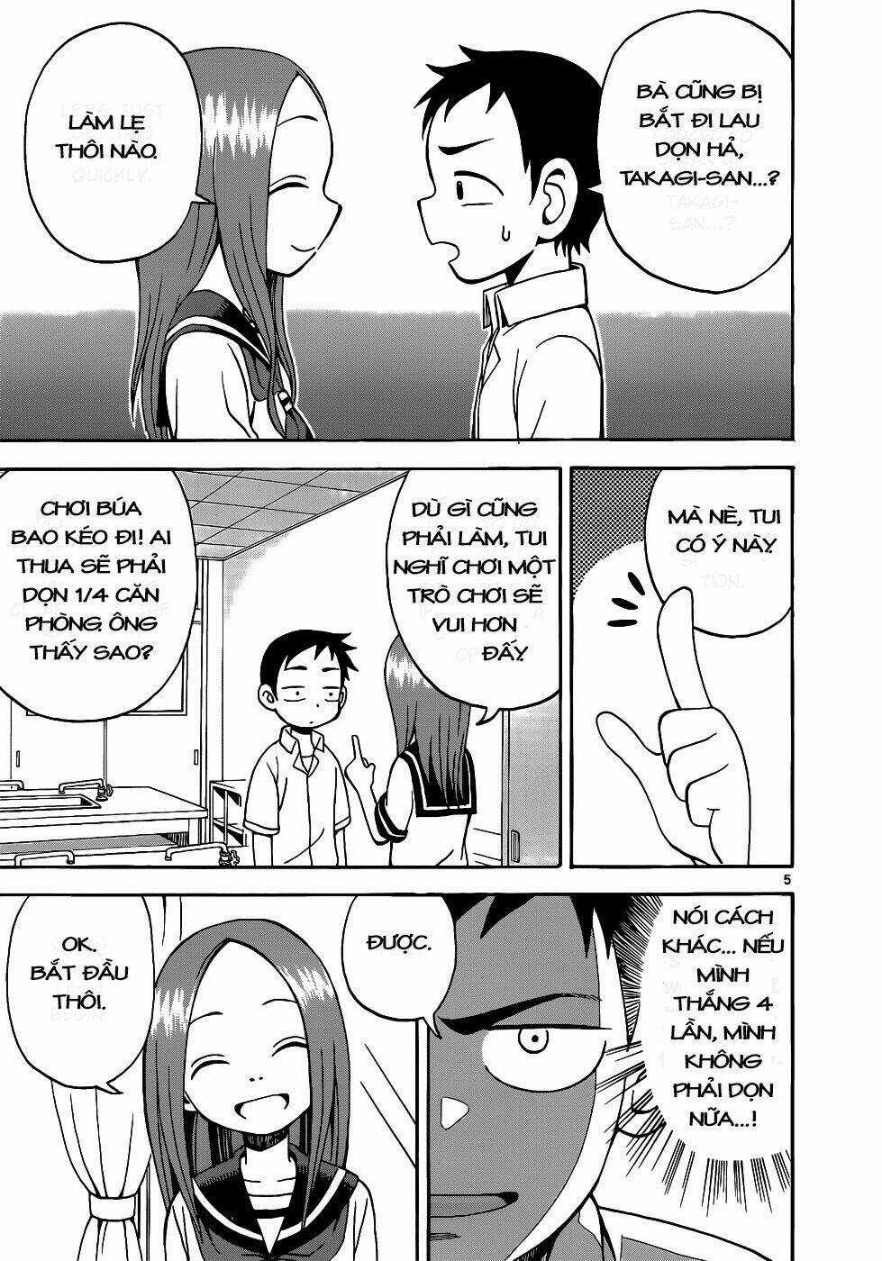 Nhất Quỷ Nhì Ma, Thứ Ba Takagi Chapter 14 trang 4