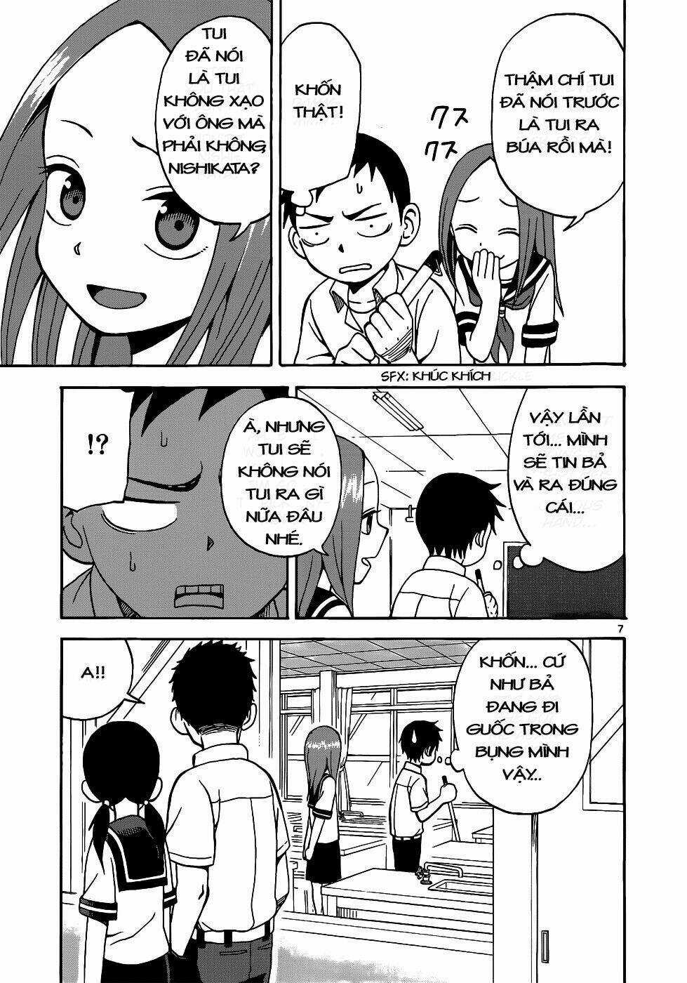 Nhất Quỷ Nhì Ma, Thứ Ba Takagi Chapter 14 trang 6