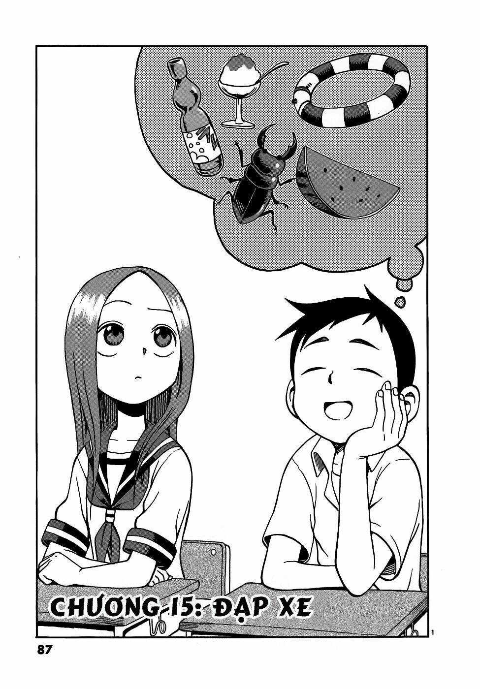 Nhất Quỷ Nhì Ma, Thứ Ba Takagi Chapter 15 trang 0