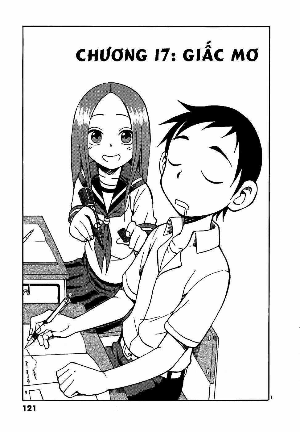 Nhất Quỷ Nhì Ma, Thứ Ba Takagi Chapter 17 trang 0