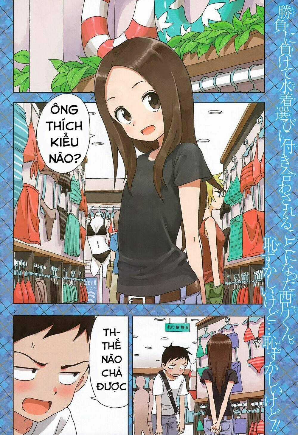 Nhất Quỷ Nhì Ma, Thứ Ba Takagi Chapter 38 trang 1