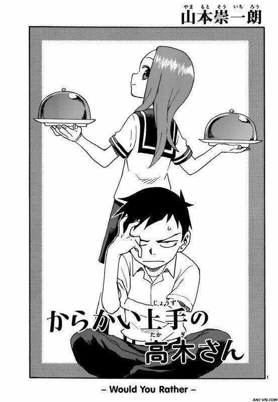 Nhất Quỷ Nhì Ma, Thứ Ba Takagi Chapter 41 trang 1