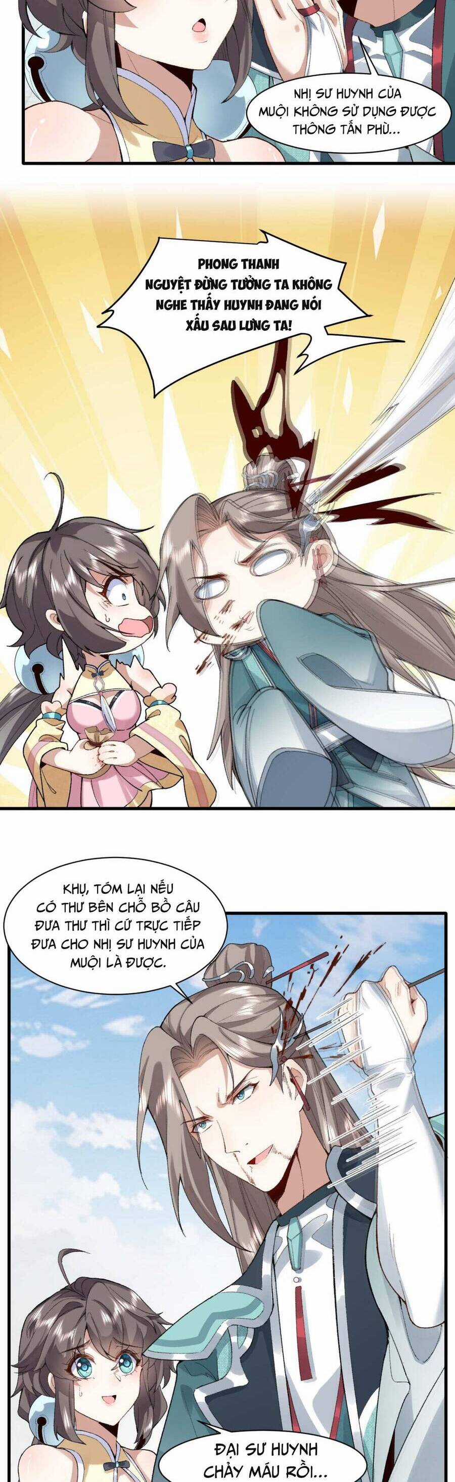 Nhị Sư Huynh Tuy Là Phàm Nhân Nhưng Rất Mạnh Mẽ Chương 2 trang 18