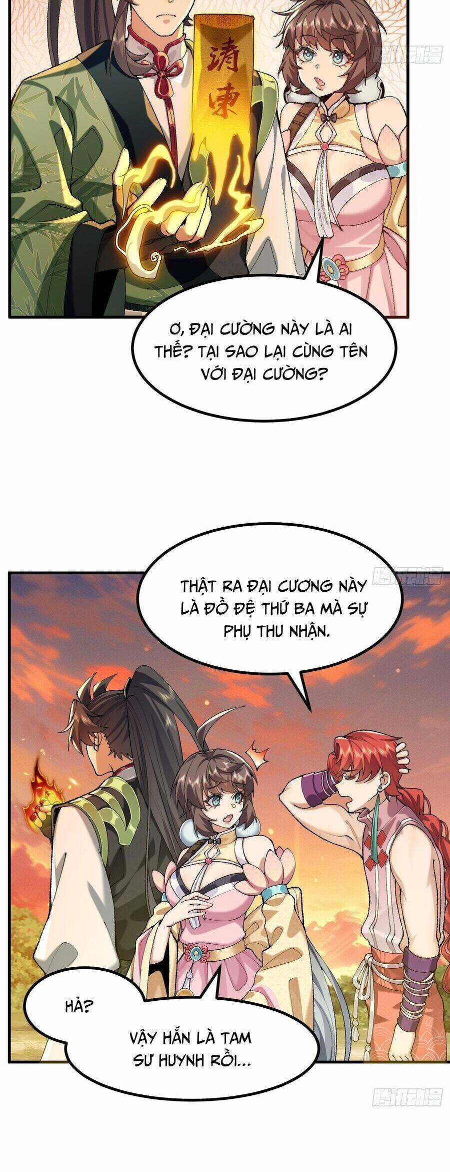 Nhị Sư Huynh Tuy Là Phàm Nhân Nhưng Rất Mạnh Mẽ Chương 92 trang 37