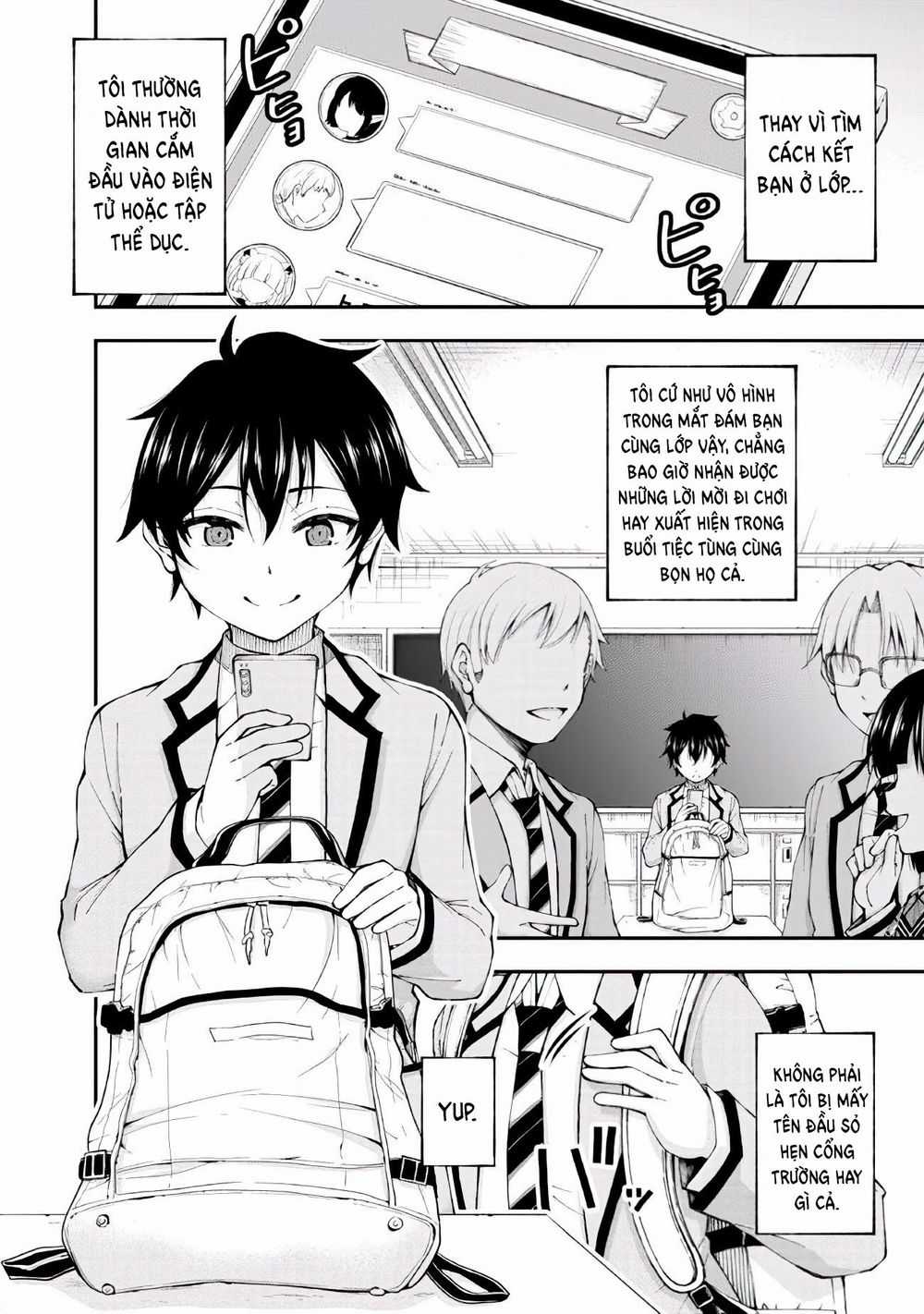 Nhỏ Gyaru Lẽ Ra Tỏ Tình Với Người U Ám Như Tôi Chỉ Vì Trò Chơi Trừng Phạt, Nhưng Dù Có Nhìn Kiểu Gì Thì Cổ Cũng Yêu Tôi Mà! Món quà ý nghĩa nhất cho người thân yêu Chapter 1.1 trang 4