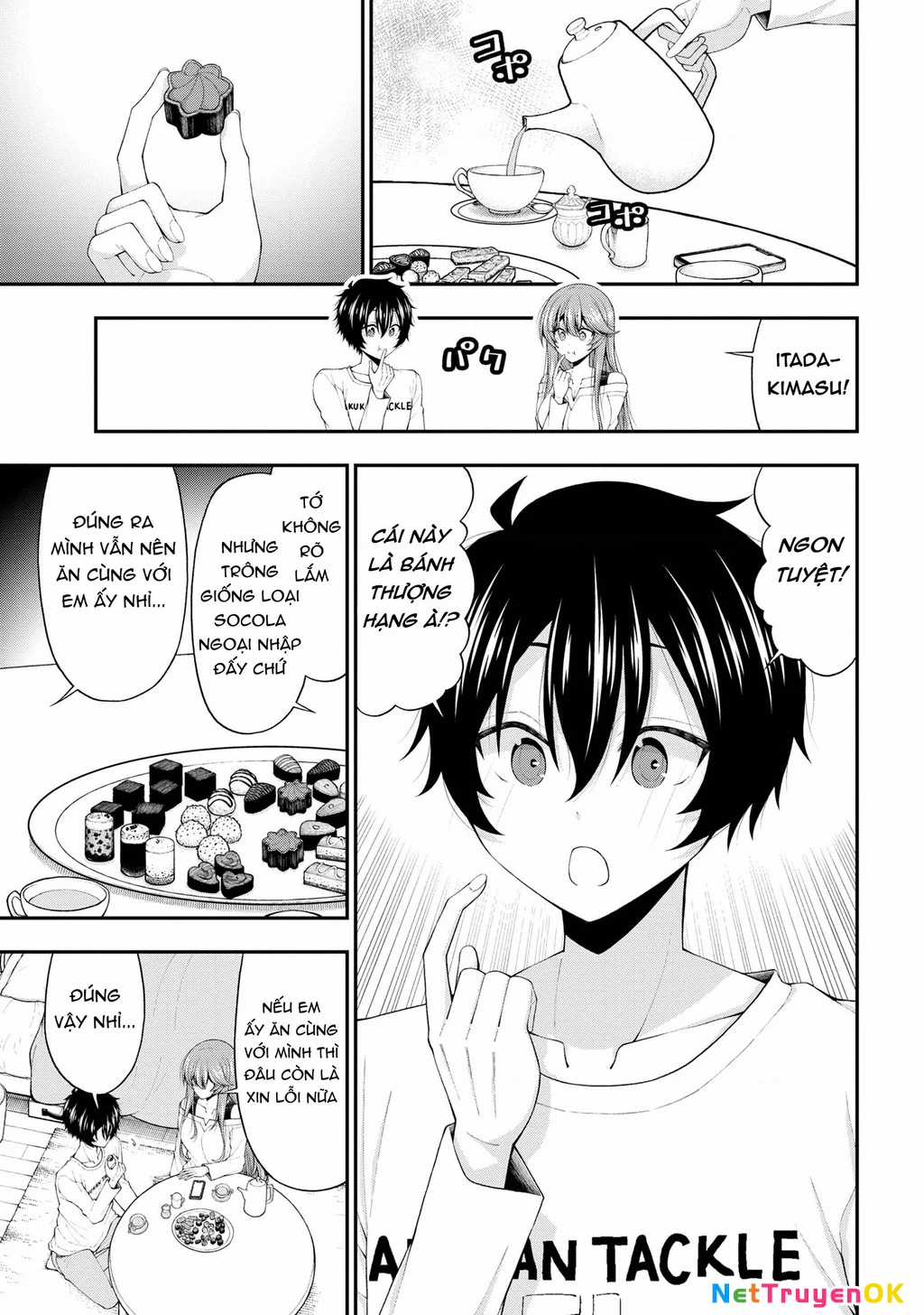 Nhỏ Gyaru Lẽ Ra Tỏ Tình Với Người U Ám Như Tôi Chỉ Vì Trò Chơi Trừng Phạt, Nhưng Dù Có Nhìn Kiểu Gì Thì Cổ Cũng Yêu Tôi Mà! Món quà ý nghĩa nhất cho người thân yêu Chapter 19 trang 8