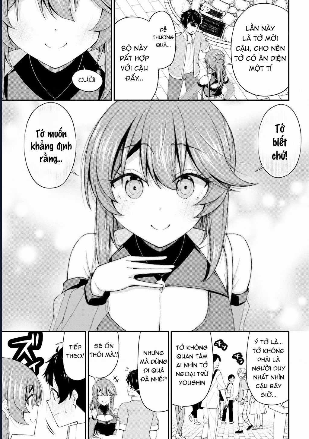 Nhỏ Gyaru Lẽ Ra Tỏ Tình Với Người U Ám Như Tôi Chỉ Vì Trò Chơi Trừng Phạt, Nhưng Dù Có Nhìn Kiểu Gì Thì Cổ Cũng Yêu Tôi Mà! Món quà ý nghĩa nhất cho người thân yêu Chapter 20 trang 36