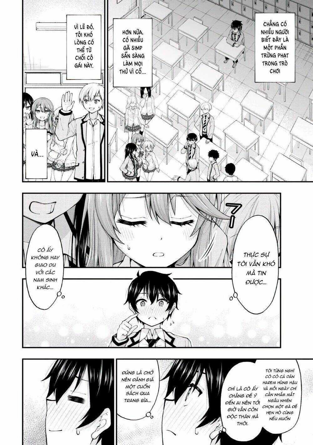 Nhỏ Gyaru Lẽ Ra Tỏ Tình Với Người U Ám Như Tôi Chỉ Vì Trò Chơi Trừng Phạt, Nhưng Dù Có Nhìn Kiểu Gì Thì Cổ Cũng Yêu Tôi Mà! Chapter 1.2 trang 4