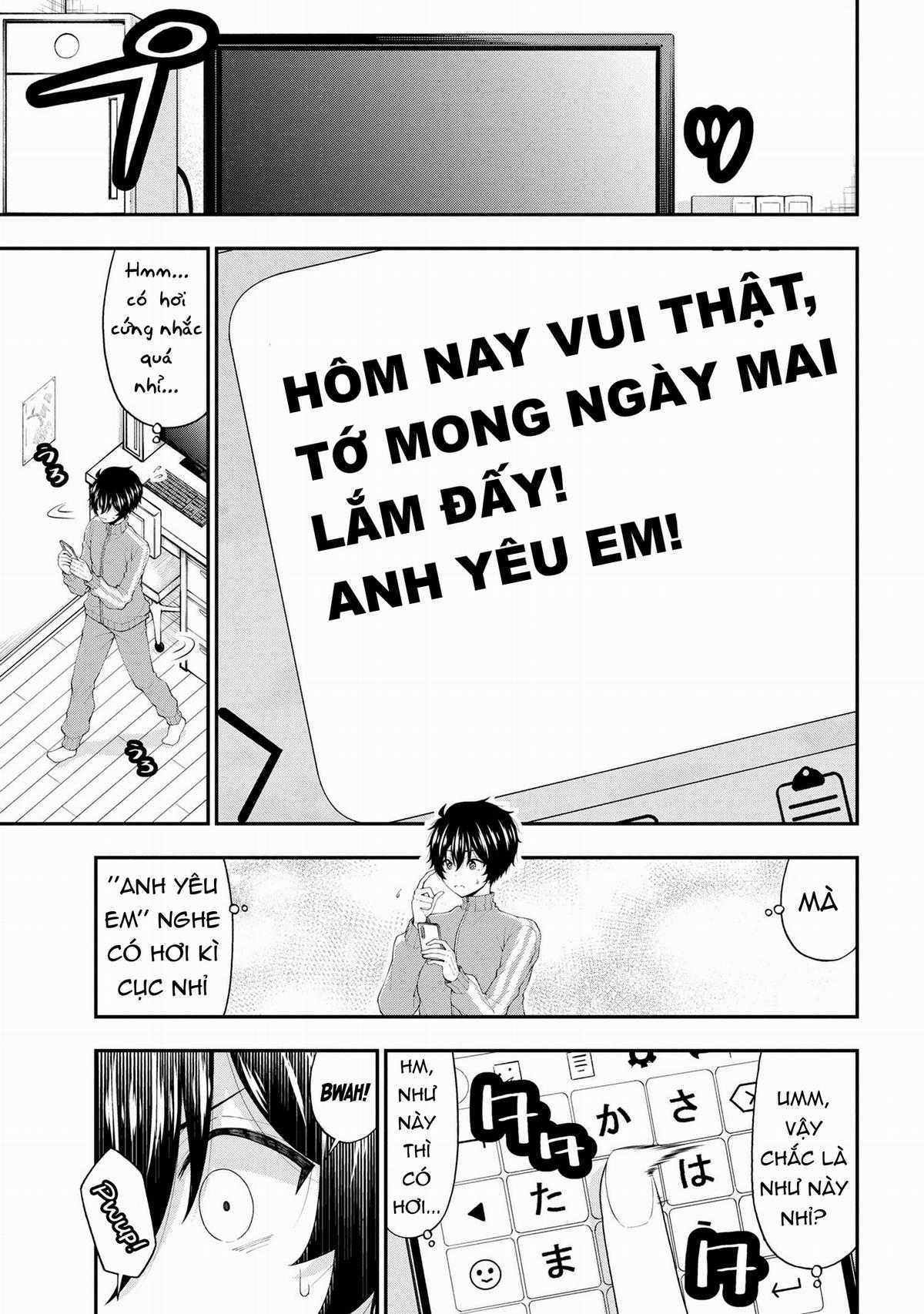 Nhỏ Gyaru Lẽ Ra Tỏ Tình Với Người U Ám Như Tôi Chỉ Vì Trò Chơi Trừng Phạt, Nhưng Dù Có Nhìn Kiểu Gì Thì Cổ Cũng Yêu Tôi Mà! Chapter 17 trang 24