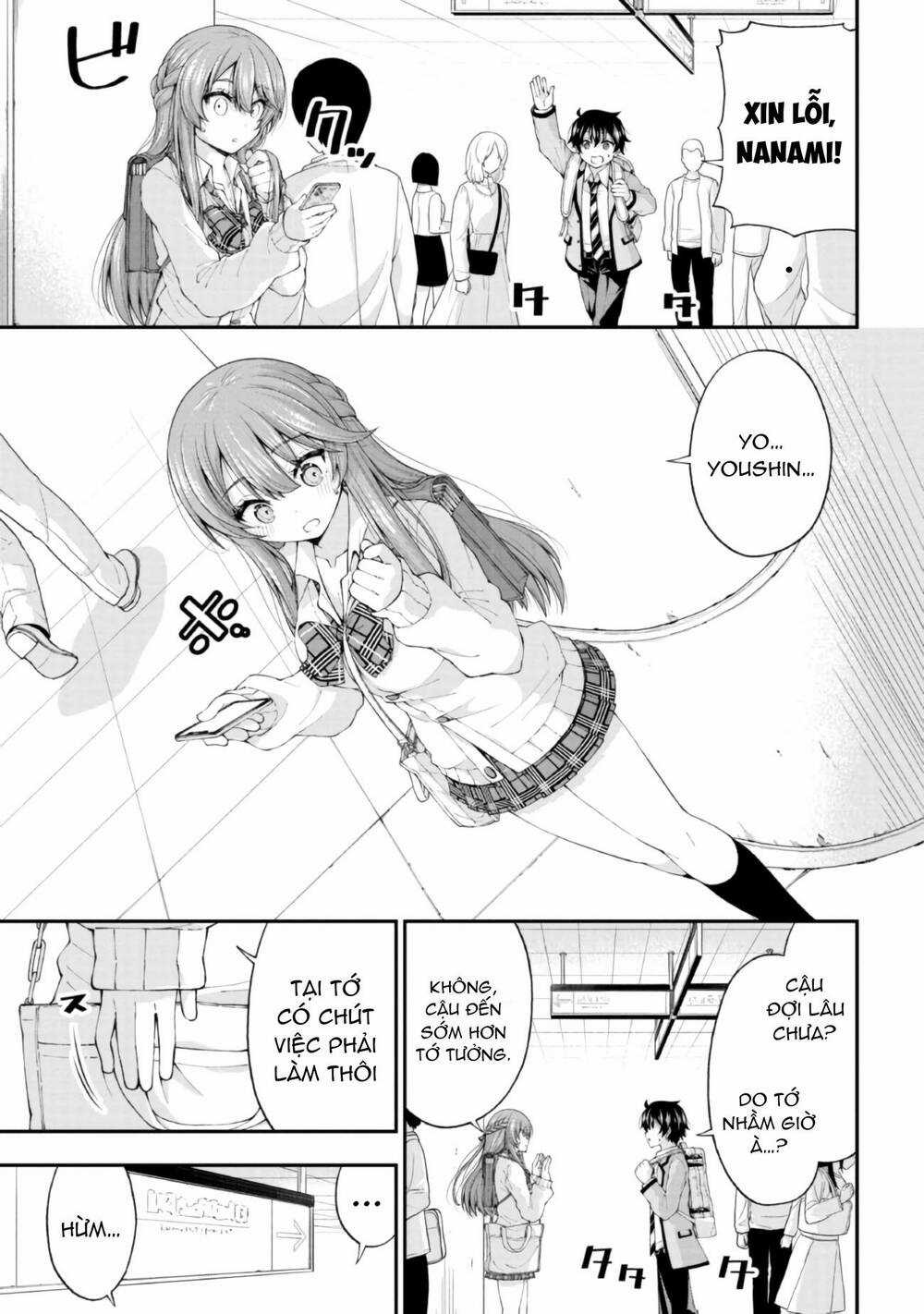 Nhỏ Gyaru Lẽ Ra Tỏ Tình Với Người U Ám Như Tôi Chỉ Vì Trò Chơi Trừng Phạt, Nhưng Dù Có Nhìn Kiểu Gì Thì Cổ Cũng Yêu Tôi Mà! Chapter 3 trang 4