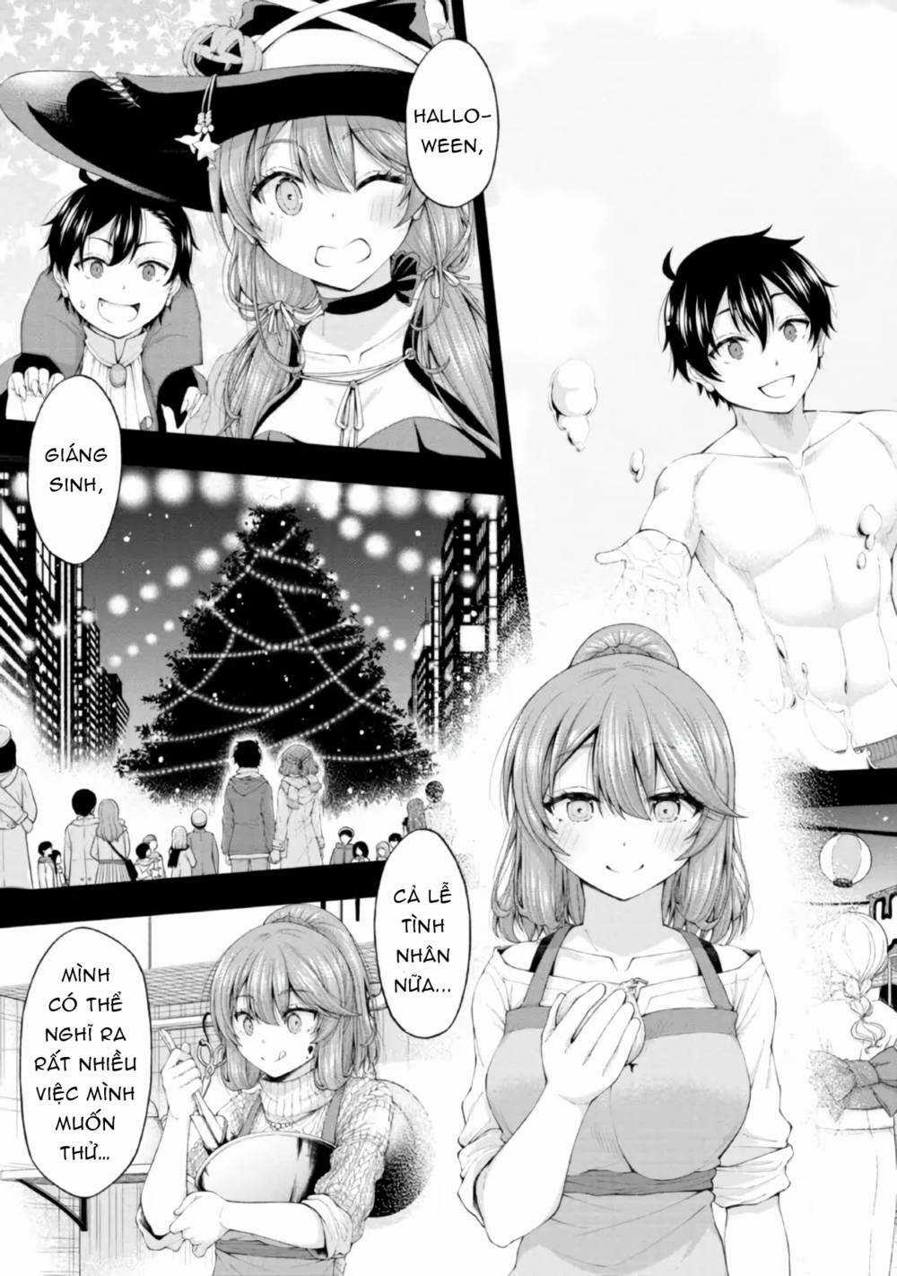 Nhỏ Gyaru Lẽ Ra Tỏ Tình Với Người U Ám Như Tôi Chỉ Vì Trò Chơi Trừng Phạt, Nhưng Dù Có Nhìn Kiểu Gì Thì Cổ Cũng Yêu Tôi Mà! Chapter 4.5 trang 12