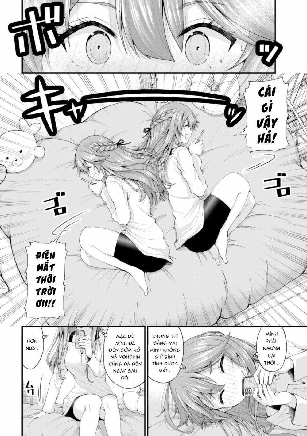 Nhỏ Gyaru Lẽ Ra Tỏ Tình Với Người U Ám Như Tôi Chỉ Vì Trò Chơi Trừng Phạt, Nhưng Dù Có Nhìn Kiểu Gì Thì Cổ Cũng Yêu Tôi Mà! Chapter 4.5 trang 3